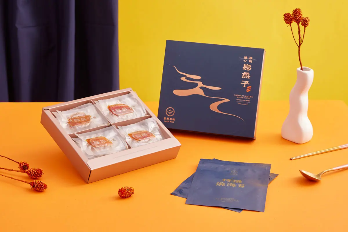 【嚐鮮超值特惠】溏心厚切烏魚子奢藏海味禮盒120g
